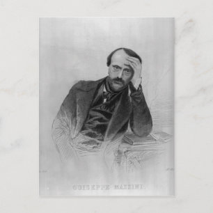 Cartão Postal Giuseppe Mazzini