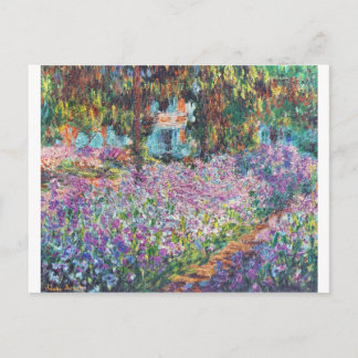 Cartão Postal Giverny do Jardim do Artista