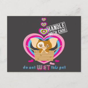 Cartão Postal Gizmo Não Molhar Este Pet