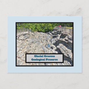CARTÃO POSTAL GLACIAL CULTURA PRESERVA GEOLÓGICA/ILHA DE KELLY