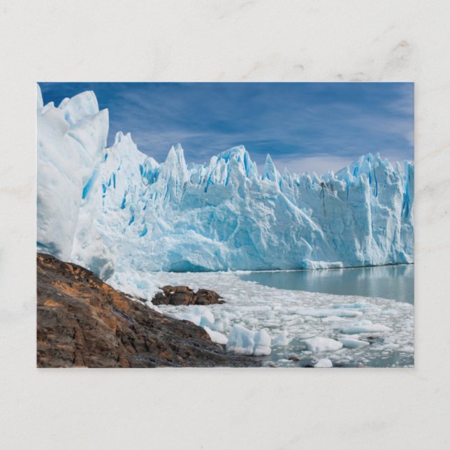 Cartão Postal Glaciar de Upsala (Frente)