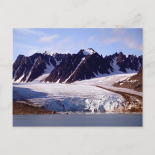 Cartão Postal Glaciar em Svalbard (Spitsbergen)