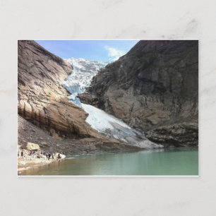 Cartão Postal Glaciar Norueguês