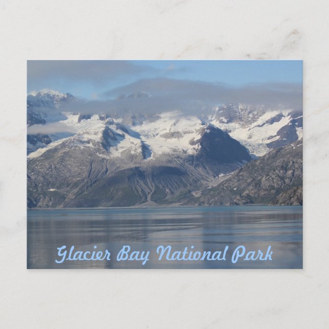 Cartão Postal Glacier Bay National Park, Alaska Postcard (Frente)