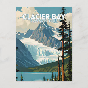 Cartão Postal Glacier Bay National Park Tradicional Viagem