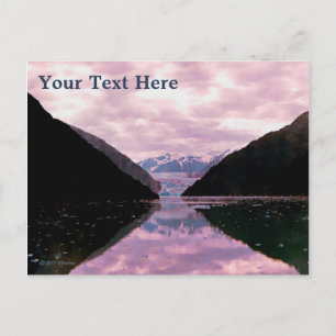 Cartão Postal Glacier Fjord