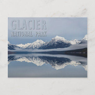 Cartão Postal Glacier National Park Lake McDonald Montana