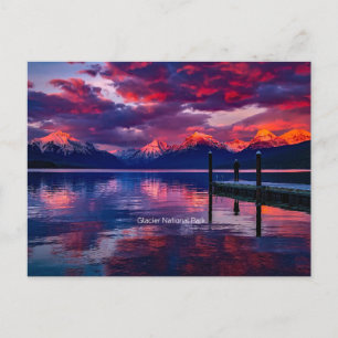 Cartão Postal Glacier National Park, Montana