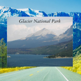 Cartão Postal Glacier National Park Rua Mary Lake Viagem
