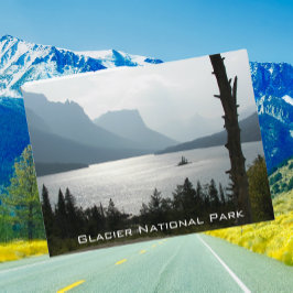 Cartão Postal Glacier National Park Rua Mary Lake Viagem