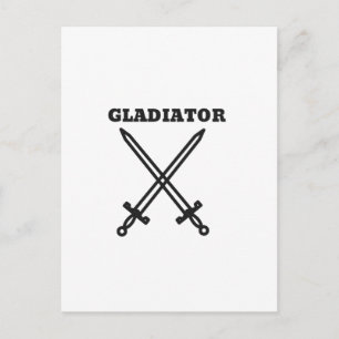 Cartão Postal Gladiador