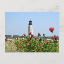Cartão Postal Gladstone, Michigan Lighthouse