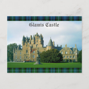 Cartão Postal Glamis Castle Scenic