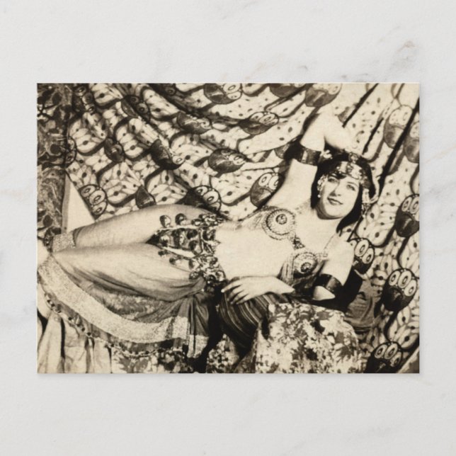 Cartão Postal Glamor Girl (Frente)