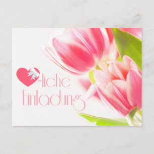 Cartão Postal Glamouröse Einladung für Deiner Feier