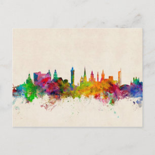 Cartão Postal Glasgow Scotland Skyline