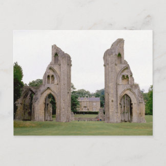Cartão Postal Glastonbury Abbey (anos 70)