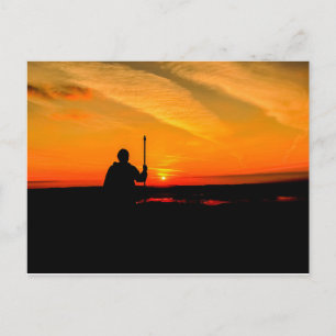 Cartão postal Glastonbury Sunrise