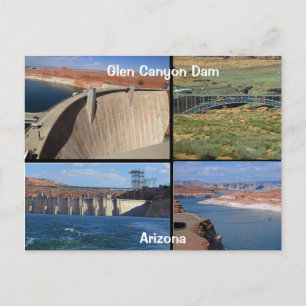 Cartão Postal Glen Canyon Dam