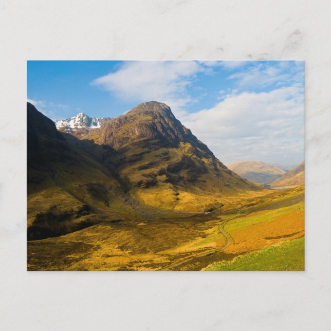 Cartão Postal Glen Coe, Scotland Postcard (Frente)