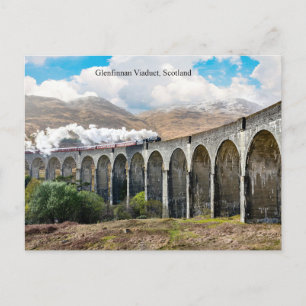 Cartão Postal Glenfinnan Viaduct, Escócia