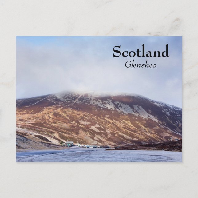 Cartão Postal Glenshee Scotland (Frente)