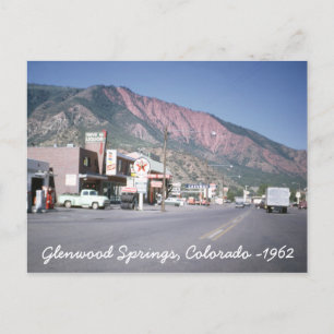 Cartão Postal Glenwood Primaveras Colorado