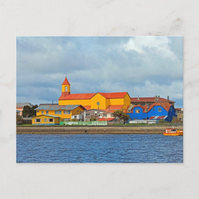 Cartão Postal Ģlin, Chile (Frente)