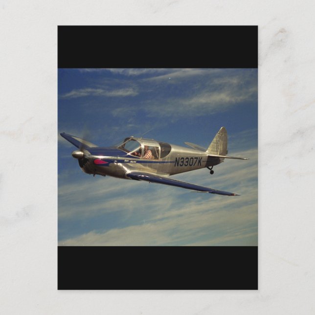 Cartão Postal Globe, Swift 1946_Classic Aviation (Frente)