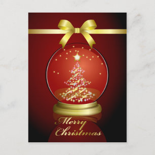 Cartão Postal Globo de Neve