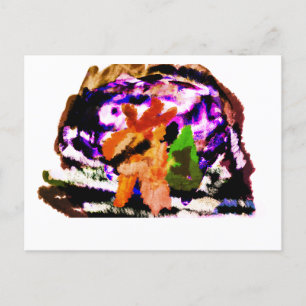 Cartão Postal Globo de neve