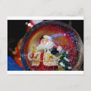 Cartão Postal Globo de Neve.