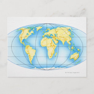 Cartão Postal Globo do Mundo