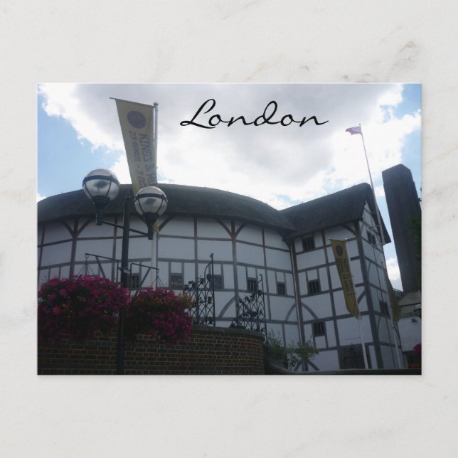 Cartão Postal globo londrino (Frente)