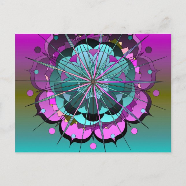 Cartão Postal Glória Celestial2 (Frente)