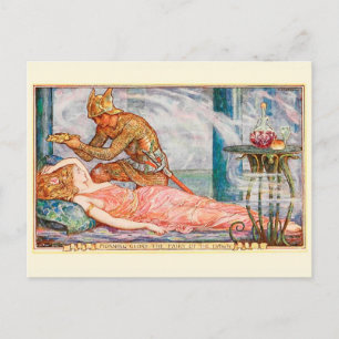 Cartão Postal Glória da Manhã Fada do amanhecer