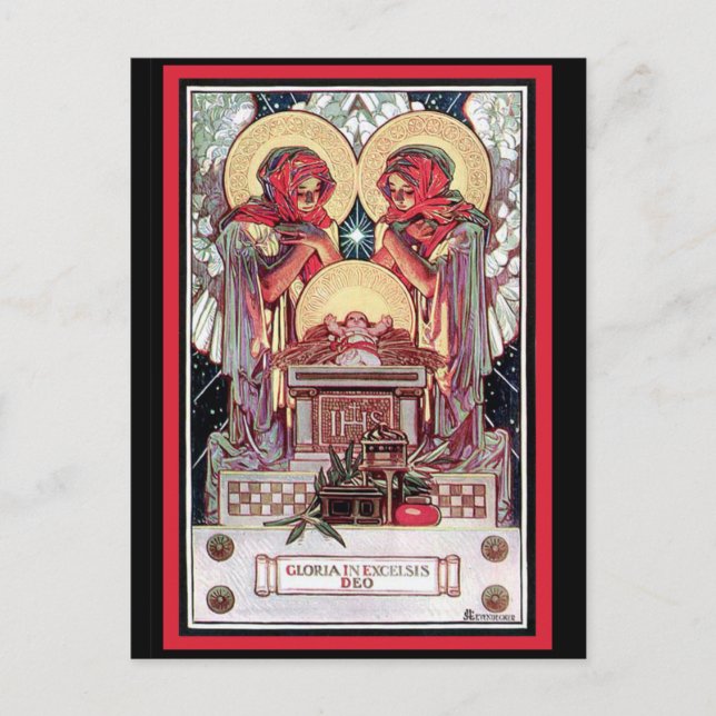 Cartão Postal Gloria em Excelsis Deo (Frente)