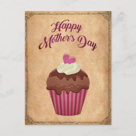 Cartão Postal Glücklicher Muttertag Vintage