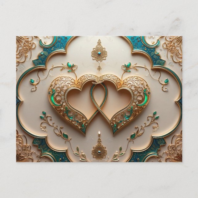 Cartão Postal Glückwunsch Postkarte Mabrouk (Frente)