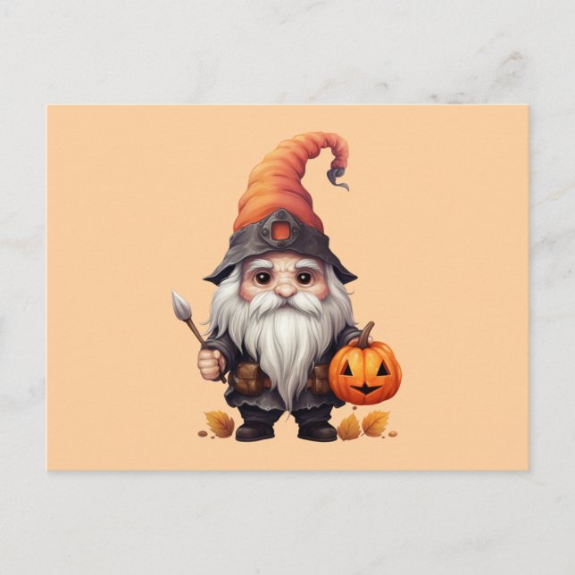 Cartão Postal Gnom gnome (Frente)