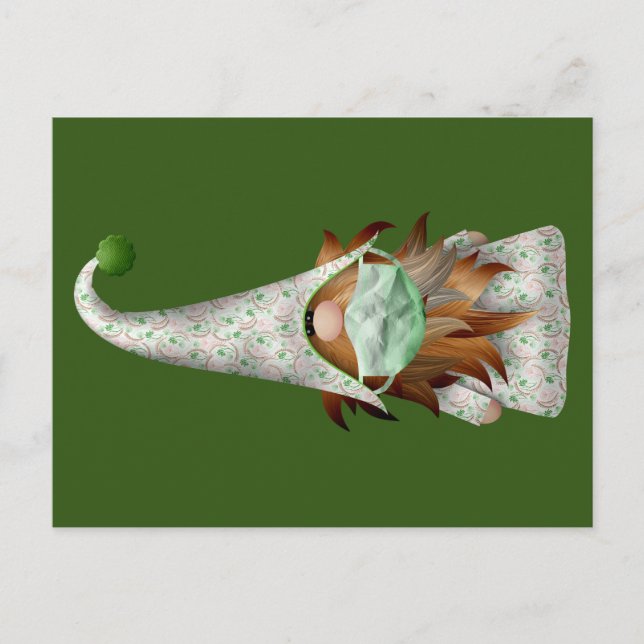 Cartão postal Gnomo Covid 19 (Frente)