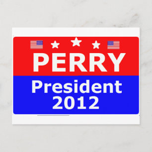 Cartão Postal Go Perry 2012