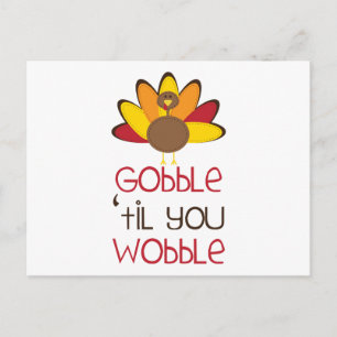 Cartão Postal Gobble