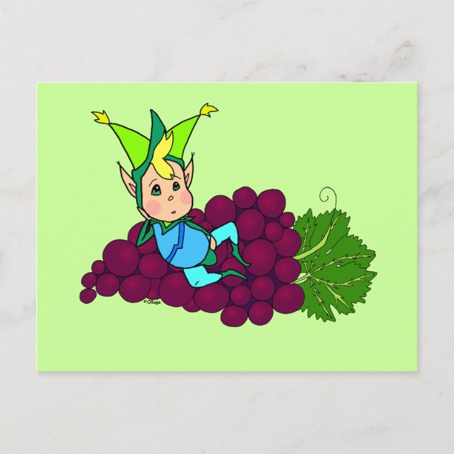 Cartão Postal Goblin gordo (Frente)