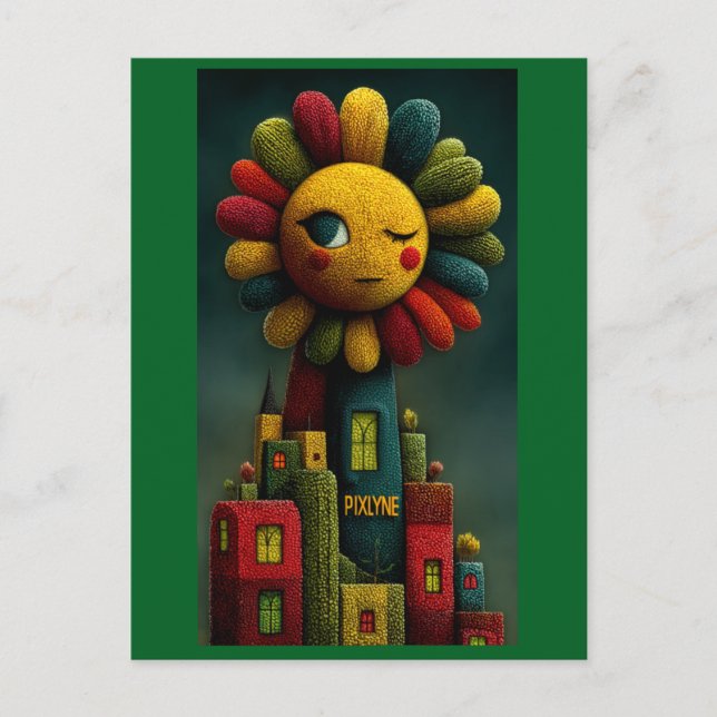Cartão Postal GoddessAIArt (Frente)