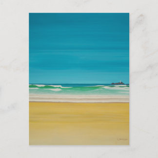 Cartão Postal Godrevy Lighthouse (Gwitian)