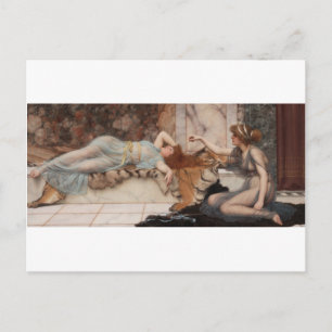 Cartão Postal Godward - Mal-intento e Reponha