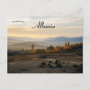 Cartão Postal Golaj Albânia