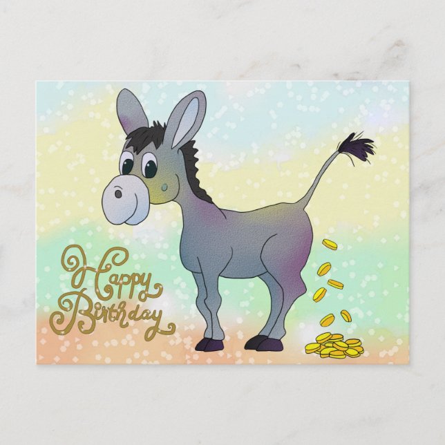 Cartão Postal Goldesel Postkarte (Frente)