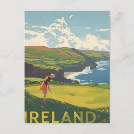 Cartão Postal Golf da Irlanda